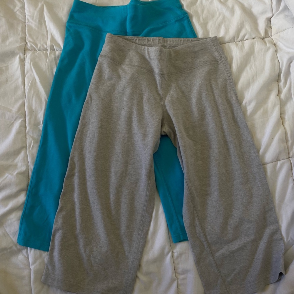 NY&C•Sport Capris blue and gray sweatpants size xs